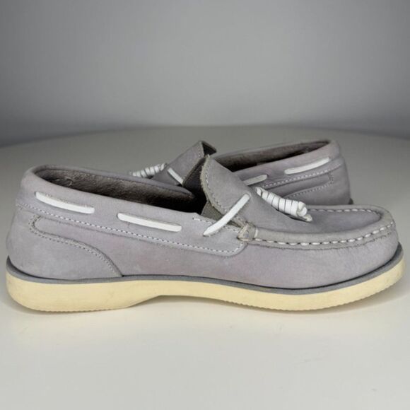 Dubarry of Ireland Gray Leather Deck Shoes Women’s EU 35 / US 5 - Picture 7 of 8